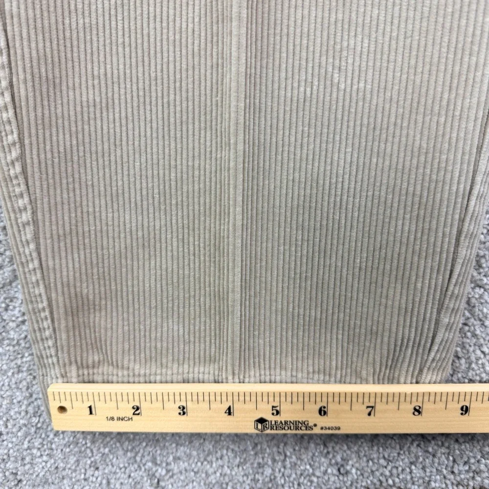 Banana Republic Size 35x32 Beige Corduroy Pants Flat Front Preppy Heritage